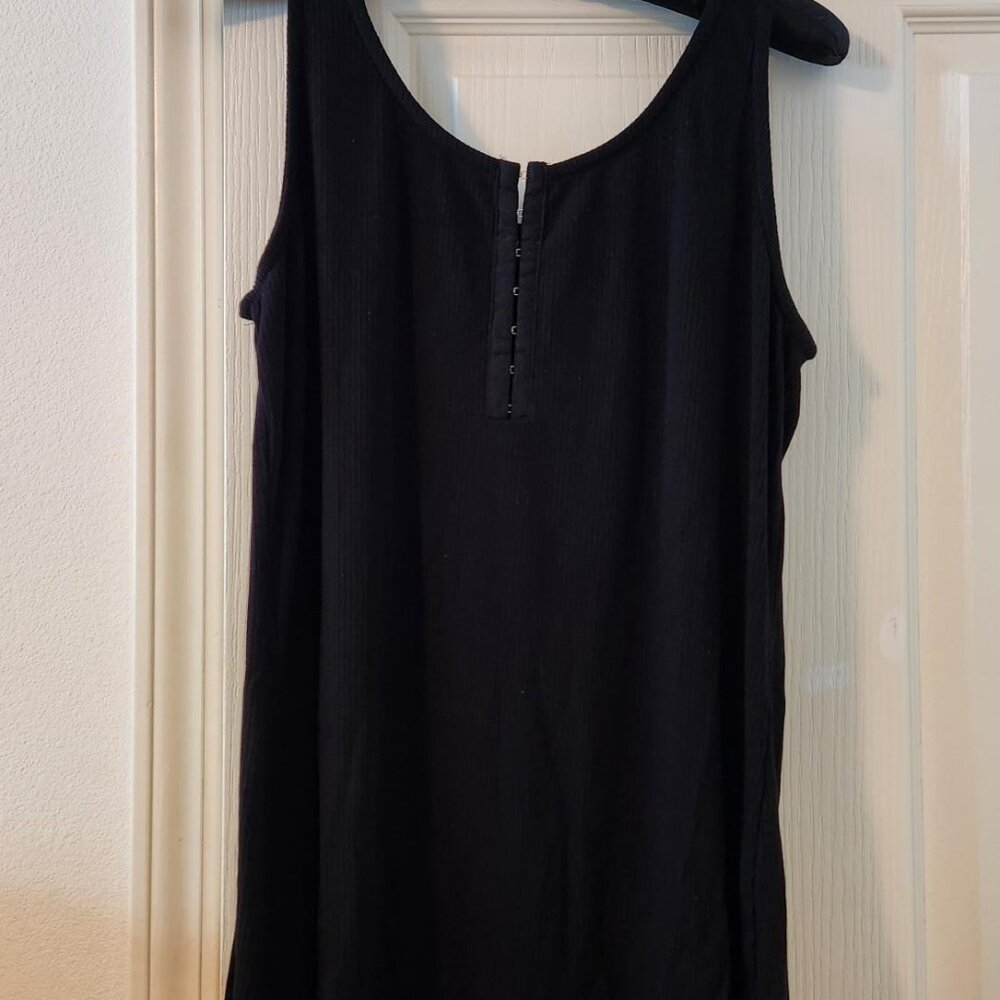 Torrid Black Hook & Eye Tank Top Size 3 - Picture 2 of 8